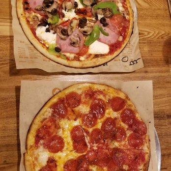Blaze Pizza - Pepperoni and build your own pizza! Yum!! - Salad Near Me - Little Rock, Arkansas