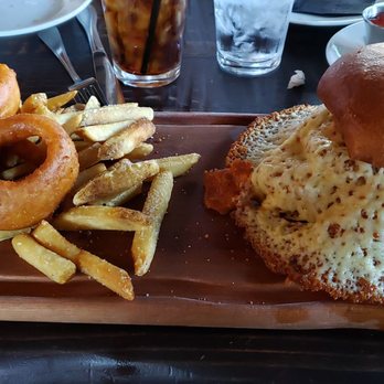 The Hive Bar & Grill - Cheesezilla Burger - American Near Me - Wildomar, California The Hive Bar & Grill - Cheesezilla Burger - American Near Me - Wildomar, California