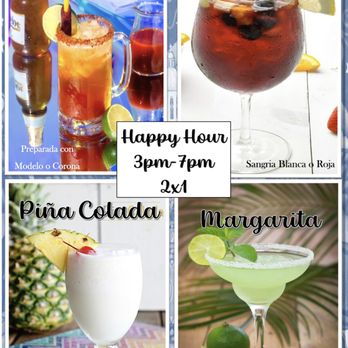 Cabañas Restaurant - Happy Hour 2x1 -3pm-7pm - Salvadoran Near Me - Miami, Florida