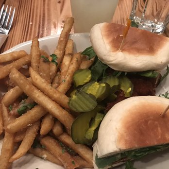 Westville Hell's Kitchen - Chicken sandwich and fries - Salad Near Me - New York, New York