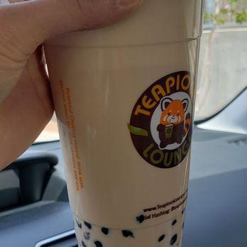 Teapioca Lounge - Cream blast tea with regular tapioca. Love how you can adjust the sweetness and how much ice you want. 3 - Coffee & Tea Near Me - El Paso, Texas