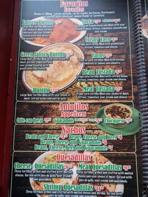 Menu photo 7 Taqueria Jalisco Hobbs, NM Menu photo 7 Taqueria Jalisco Hobbs, NM