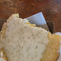 Corn lime cookie