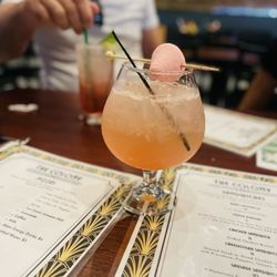 The Colony Gallipolis - A mocktail and a cocktail.