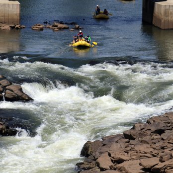Whitewater Express - Taken from 13th St. Bridge - This is the 2nd to last rapid and it's called CUT BAIT! - Rafting/Kayaking Near Me - Columbus, Georgia Whitewater Express - Taken from 13th St. Bridge - This is the 2nd to last rapid and it's called CUT BAIT! - Rafting/Kayaking Near Me - Columbus, Georgia