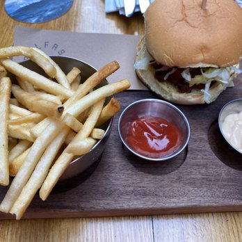Belfast Love Public House - a burger and fries - Irish Pub Near Me - Toronto, Ontario