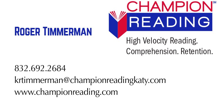 Champion Reading - Katy - reading tutor in Katy, TX