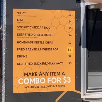 The Corndog Company - Menu board - Hot Dogs Near Me - Bend, Oregon