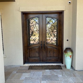 Sturdy Doors Refinishing - Prior to stain/varnish service provided. - Door Sales/Installation Near Me - Houston, Texas Sturdy Doors Refinishing - Prior to stain/varnish service provided. - Door Sales/Installation Near Me - Houston, Texas