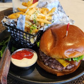 The Clinkscale - Burger with truffle fries - Breakfast & Brunch Near Me - Jerome, Arizona The Clinkscale - Burger with truffle fries - Breakfast & Brunch Near Me - Jerome, Arizona