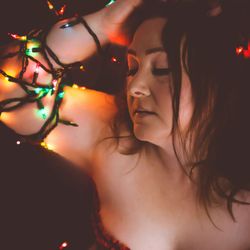 Black and White Boudoir Photography - In life, all you need is faith, hope, and a little pixie dust!
