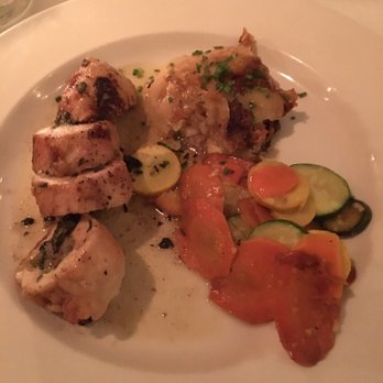 Madeline's - Stuffed Breast of Chicken - New American Near Me - Cambria, California