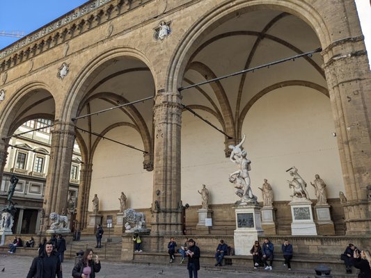 Loggia dei Lanzi by null