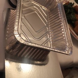 I appreciate the use of aluminum & paper 2go containers instead of plastic