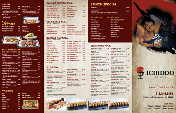 Menu photo 3 Ichiddo Ramen Izakaya Minneapolis, MN