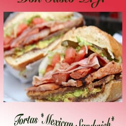 This best Mexican sandwich Torta del Rey (the king sandwich)