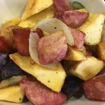 Waffles Incaffeinated - South Side - Side of potatoes. Perfectly crispy! - Breakfast & Brunch Near Me - Pittsburgh, Pennsylvania Waffles Incaffeinated - South Side - Side of potatoes. Perfectly crispy! - Breakfast & Brunch Near Me - Pittsburgh, Pennsylvania