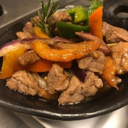Mesob Ethiopian Eats - Tibis, a divine combination of meat and vegetable elements with authentic Ethiopian spices