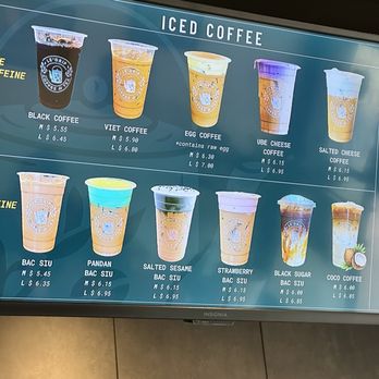 Le'Drip Coffee And Tea - Menu - Coffee & Tea Near Me - Houston, Texas