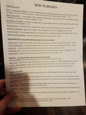 Menu photo 3 Bow Tie Café Cincinnati, OH