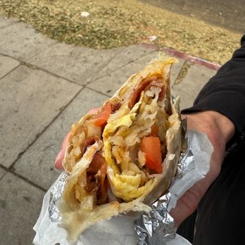 Happy Dogs - Breakfast burrito - Fast Food Near Me - Van Nuys, California Happy Dogs - Breakfast burrito - Fast Food Near Me - Van Nuys, California