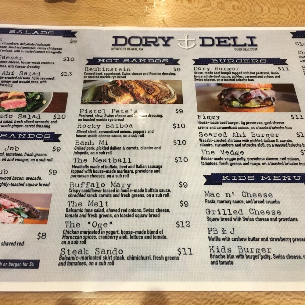 Dory Deli - Delis Near Me - Newport Beach, California