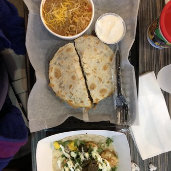 Liberty Taco - Kids fajita steak quesadilla. Tequila shrimp taco. - Mexican Near Me - Houston, Texas Liberty Taco - Kids fajita steak quesadilla. Tequila shrimp taco. - Mexican Near Me - Houston, Texas