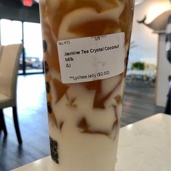 The Whale Tea - Jasmine Tea Crystal Coconut Milk - Tea Rooms Near Me - Boise, Idaho
