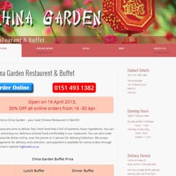 China Garden Restaurent & Buffet - Our Website