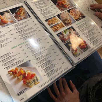 Hiroba Sushi - Figuring out what to order! Extensive menu with lovely pictures - Sushi Bars Near Me - Henderson, Nevada Hiroba Sushi - Figuring out what to order! Extensive menu with lovely pictures - Sushi Bars Near Me - Henderson, Nevada