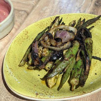 COMMUNION Restaurant and Bar - Grilled okra - Soup Near Me - Seattle, Washington COMMUNION Restaurant and Bar - Grilled okra - Soup Near Me - Seattle, Washington