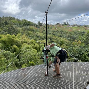 Toroverde - Bike zip lining option - Ziplining Near Me - Orocovis, Puerto Rico