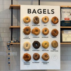 Rosen’s Bagels - The options