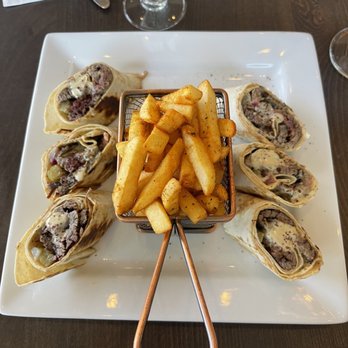 Amalfi Mediterranean Fusion - Beef Shawerma Wrap - Mediterranean Near Me - Dublin, California