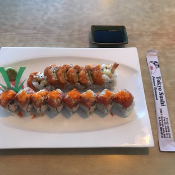 Tokyo Sushi - Manhattan Roll & Red Dragon Roll - Sushi Bars Near Me - Saint Louis, Missouri Tokyo Sushi - Manhattan Roll & Red Dragon Roll - Sushi Bars Near Me - Saint Louis, Missouri
