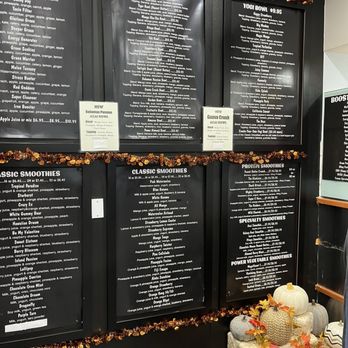 Juju Bar - Menu 10/2025 - Juice Bars & Smoothies Near Me - Riverside, California