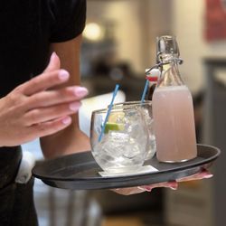 Lemonade lavender cocktail was the hands down drink to try! Very nice