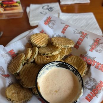 Hooters - Fried Pickles - New American Near Me - Shrewsbury, Massachusetts Hooters - Fried Pickles - New American Near Me - Shrewsbury, Massachusetts