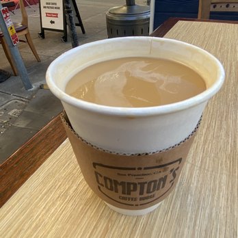 Compton's Coffee House - Americano - Coffee & Tea Near Me - San Francisco, California