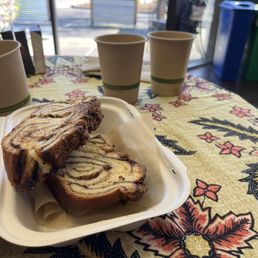 Chocolate Slice of Organic Babka Chocolate Slice of Organic Babka