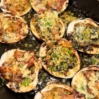 Carbonara - Trio Baked Clams - Italian Near Me - Arlington, Virginia