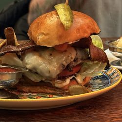 Flying Saddle Resort - House burger... best around