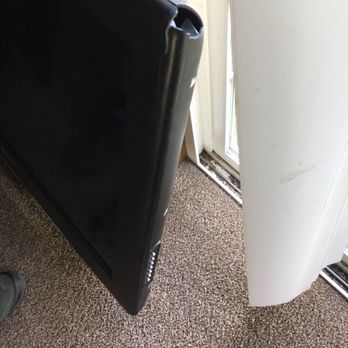 Three Brothers Moving - Tv was placed in the couch instead of in a box for tv's. - Movers Near Me Three Brothers Moving - Tv was placed in the couch instead of in a box for tv's. - Movers Near Me