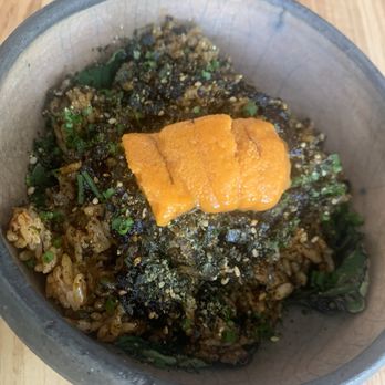 Pascual - Uni Arroz maine uni, salsa macha, scallions - Mexican Near Me - Washington, DC, District of Columbia Pascual - Uni Arroz maine uni, salsa macha, scallions - Mexican Near Me - Washington, DC, District of Columbia