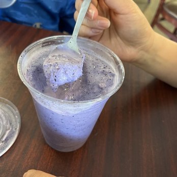 Gloria’s - Blueberry milk shake 16oz for $7 - Juice Bars & Smoothies Near Me - Moab, Utah