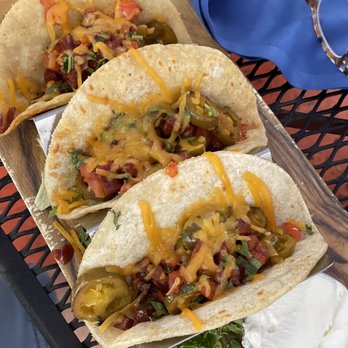 The Bridge Cafe - Chorizo Breakfast Tacos no egg - Breakfast & Brunch Near Me - Delray Beach, Florida