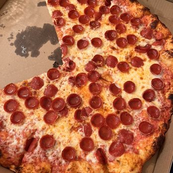A Slice of NY Pizza - Whole pepperoni (minus a few slices because we couldn't wait to dig in) - Pizza Near Me - Springville, Utah A Slice of NY Pizza - Whole pepperoni (minus a few slices because we couldn't wait to dig in) - Pizza Near Me - Springville, Utah