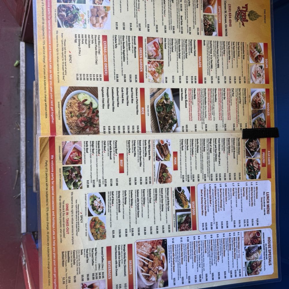 Thai Original BBQ Carson - Menu - Thai Near Me - Carson, California Thai Original BBQ Carson - Menu - Thai Near Me - Carson, California