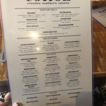 Cotton - Food menu - Southern Near Me - Monroe, Louisiana Cotton - Food menu - Southern Near Me - Monroe, Louisiana