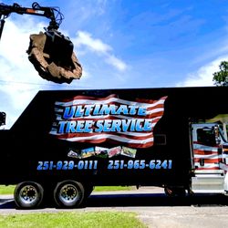 Ultimate Tree Services - Big Grapple truck